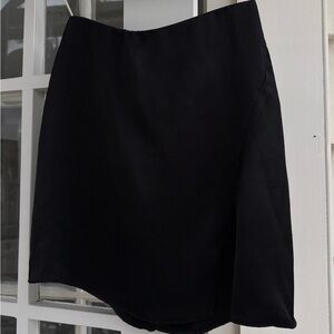 Wilfred Asymmetrical Black Skirt